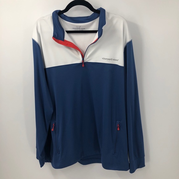 Vineyard Vines Other - Vineyard Vines Colorblock Quarter Zip Pullover